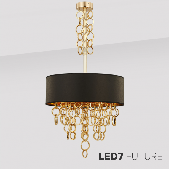 Ritz - Small Rings Chandelier